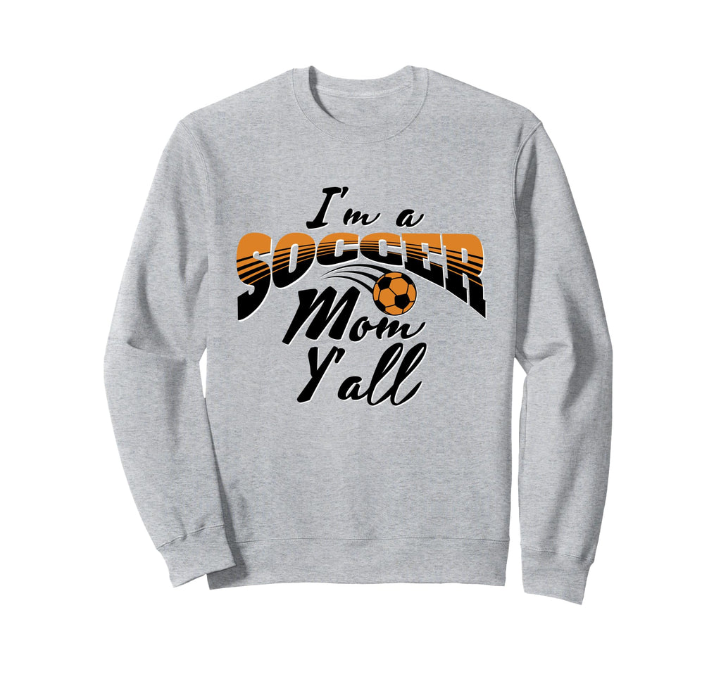 Mom Soccer Lover Soccer Mom Gift Sweatshirt - Graphic Print Men Women
