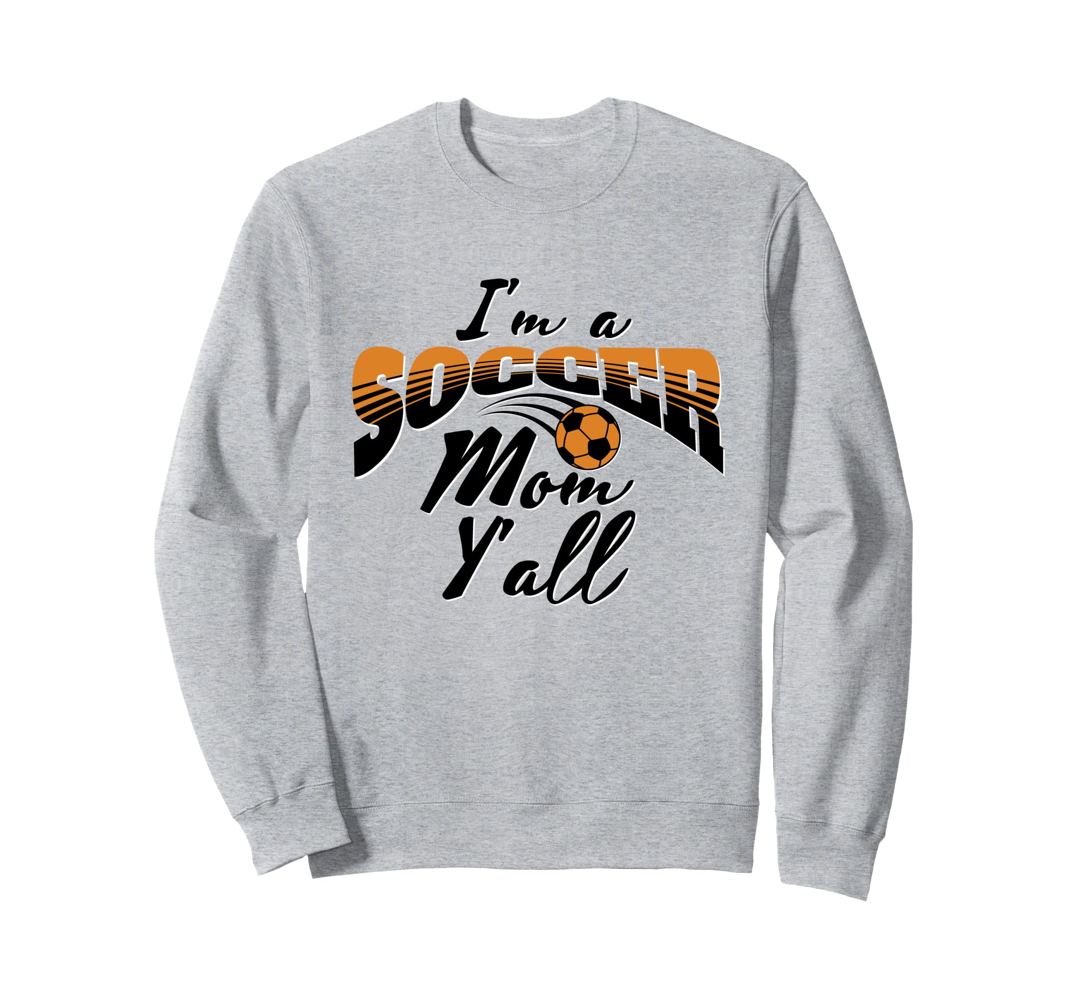 Mom Soccer Lover Soccer Mom Gift Sweatshirt - Graphic Print Men Women