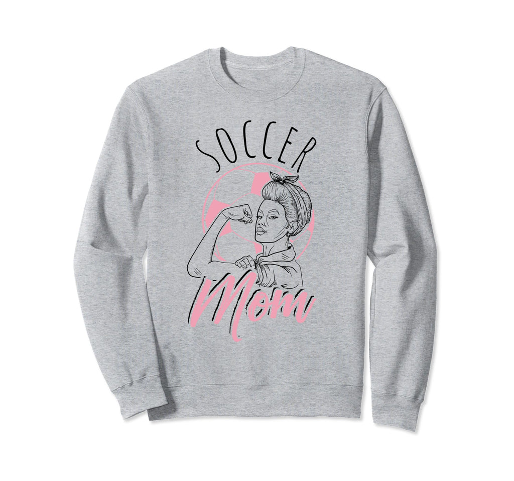 Soccer Mom Sport Athlete Family Sweatshirt - Streetwear Style Unisex