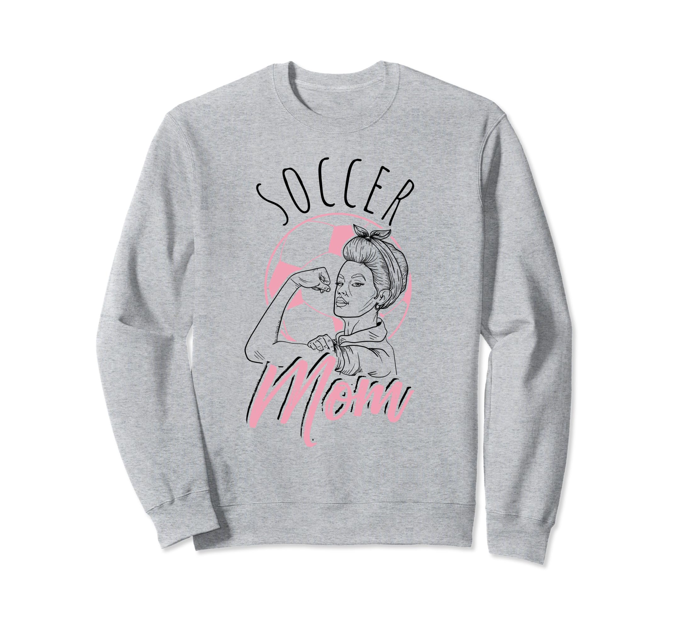 Soccer Mom Sport Athlete Family Sweatshirt - Streetwear Style Unisex