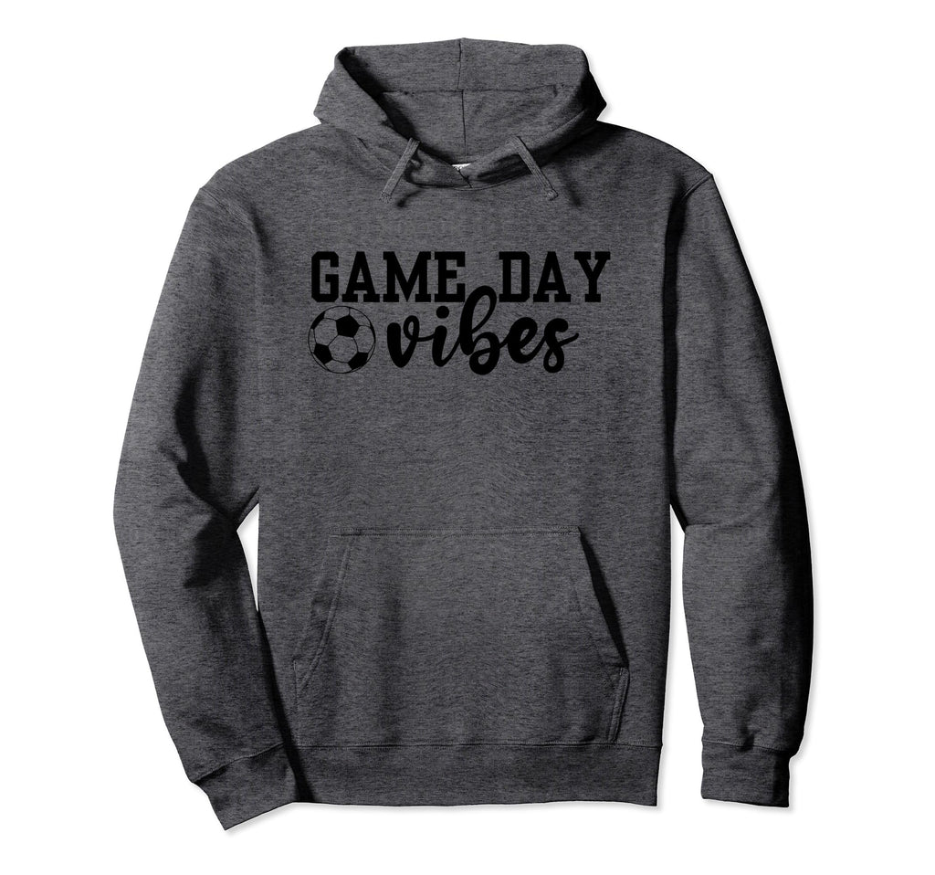 Game Day Vibes Soccer Coach Team Squad Hoodie - Graphic Print for Adults