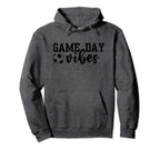 Game Day Vibes Soccer Coach Team Squad Hoodie - Graphic Print for Adults