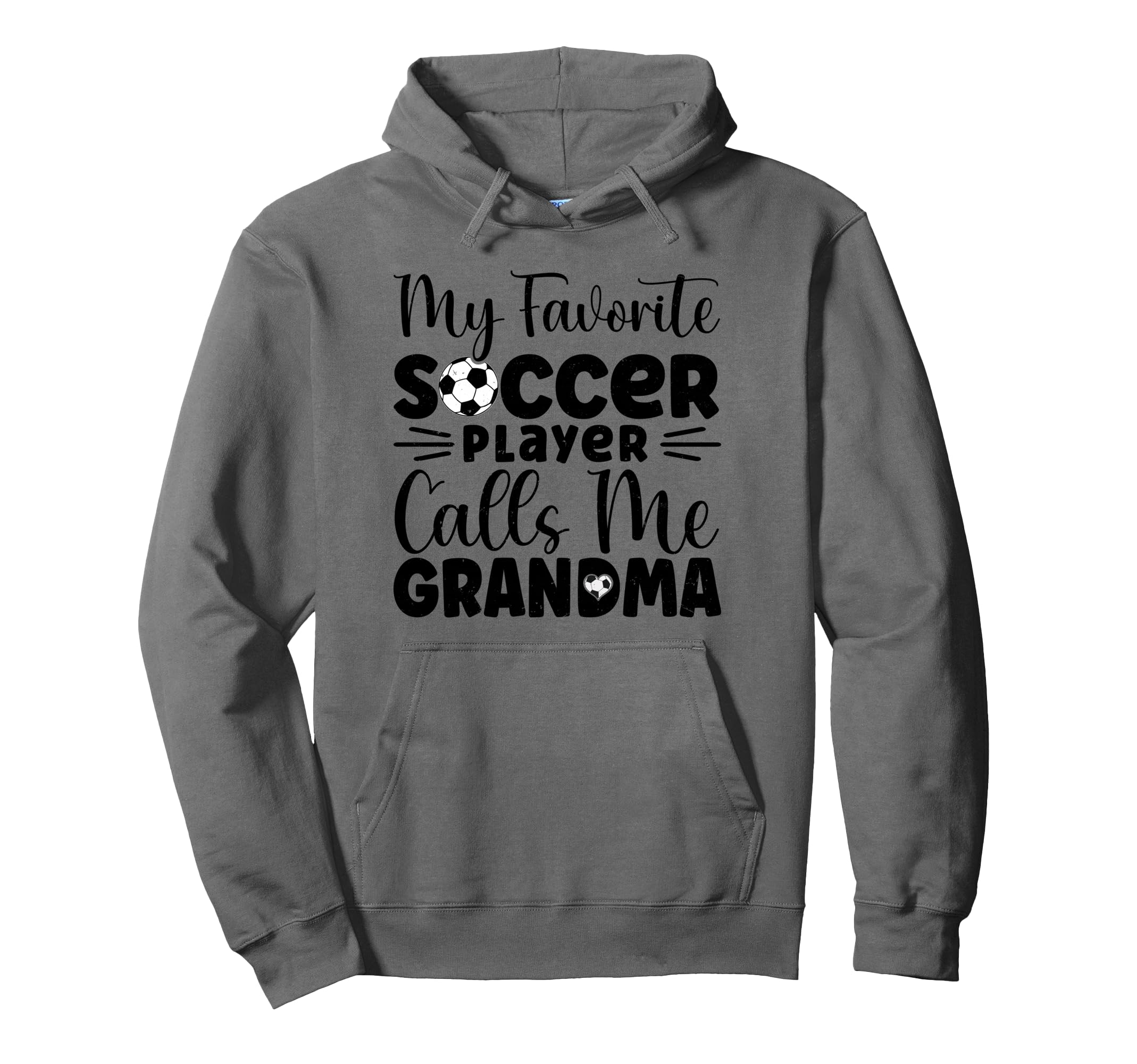 My Favorite Soccer Player Calls Me Hoodie - Unique Graphic for Adults