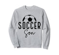 Soccer Son Player Coach Fan Game Day Sweatshirt - Novelty Apparel Unisex
