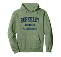 Berkeley California Ca Athletic Sports Hoodie - Streetwear Style Unisex