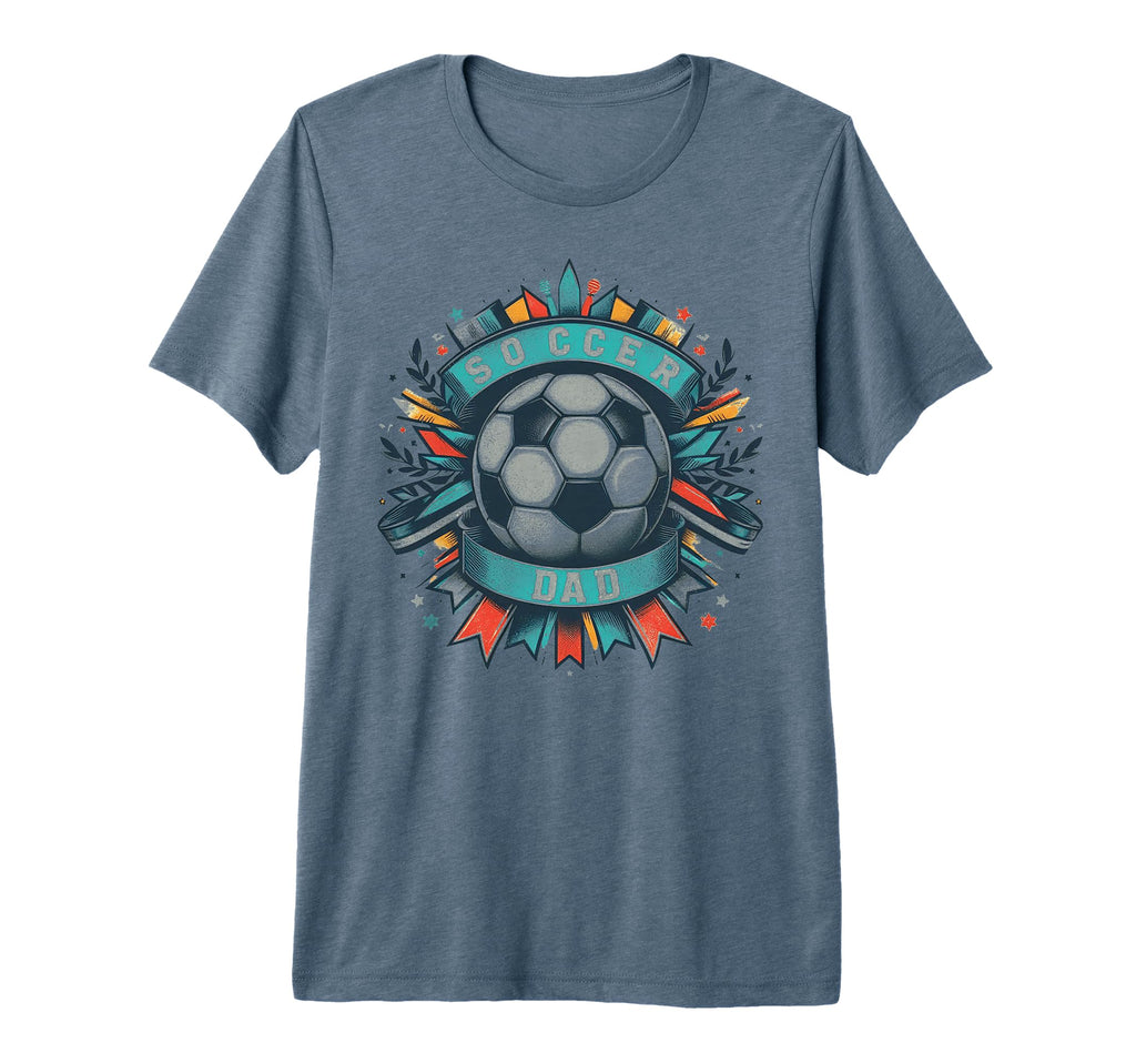 Soccer Dad Family Matching Dad Fathers T-Shirt - Novelty Apparel Men Women