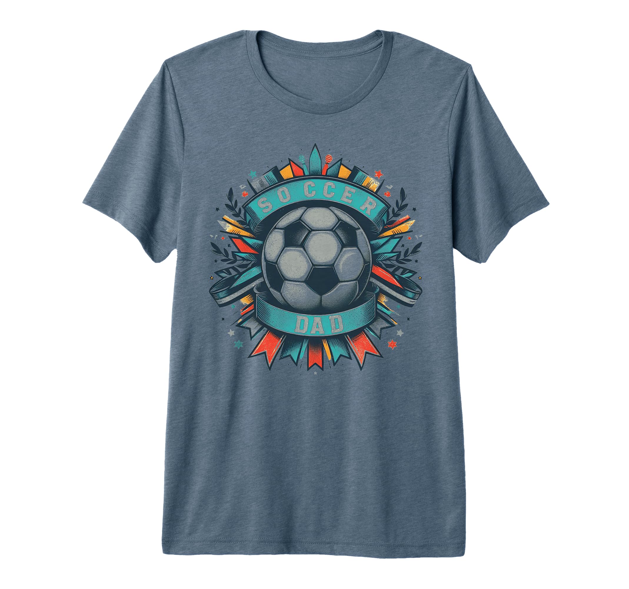 Soccer Dad Family Matching Dad Fathers T-Shirt - Novelty Apparel Men Women
