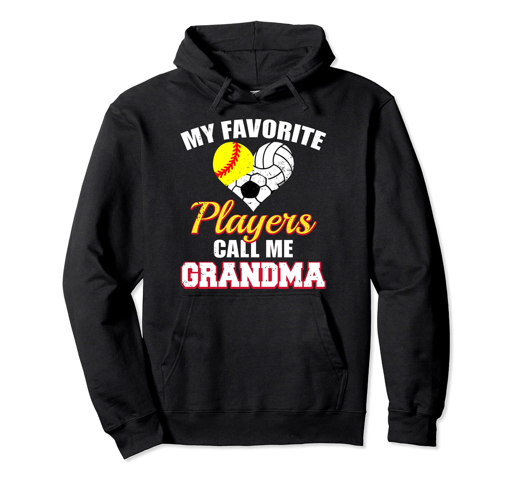 My Favorite Players Softball Volleyball Hoodie - Graphic Print Unisex