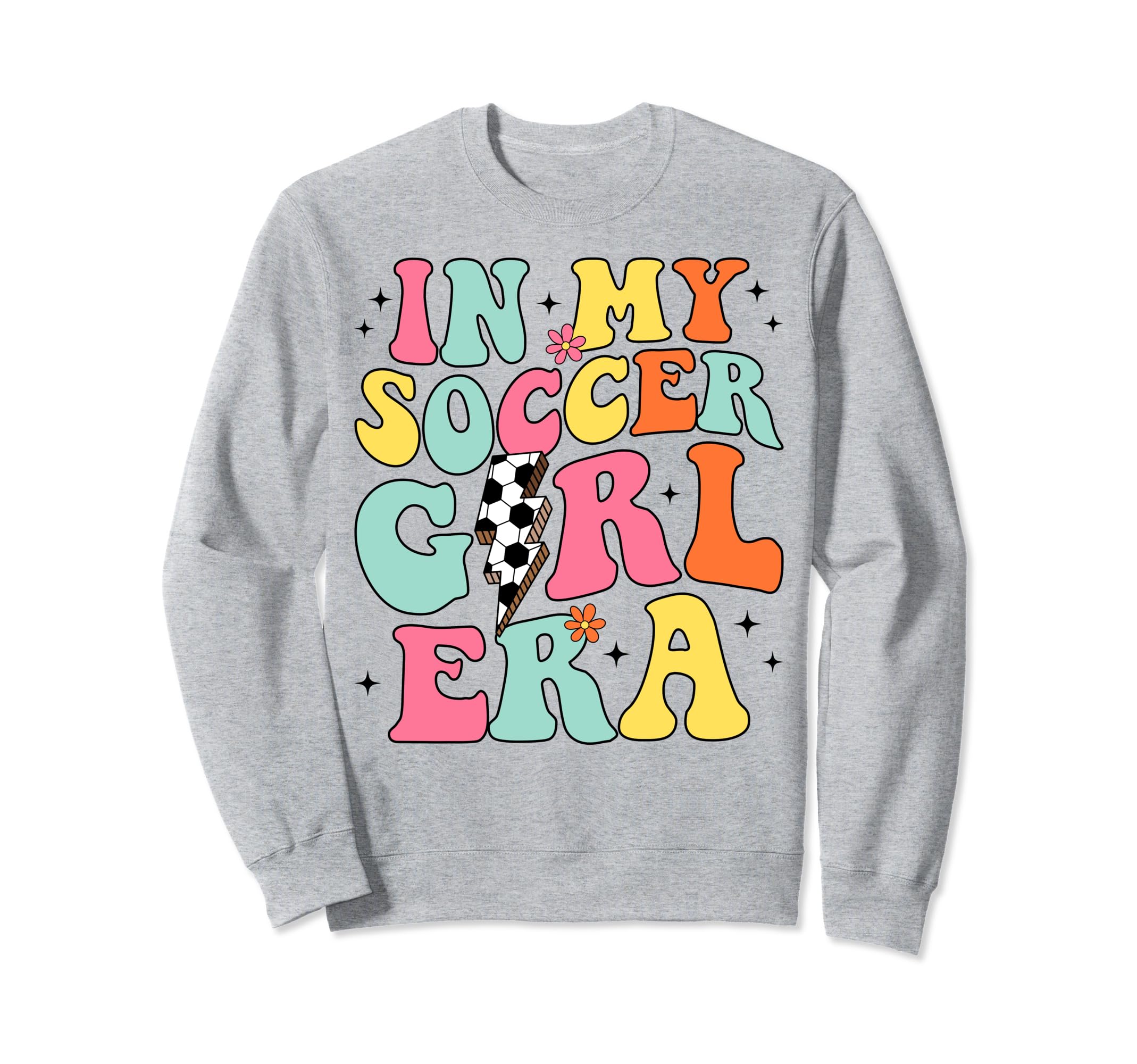 My Soccer Era Groovy Soccer Sweatshirt - Streetwear Style Unisex