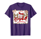 Baseball Mom Mama Mothers Day Baseball T-Shirt - Minimalist Print Men Women