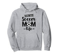 Livin That Soccer Mom Life Support Hoodie - Fun Novelty Design Men Women