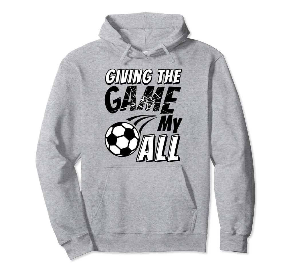 Motivational Soccer Game Coach Hoodie - Trendy Graphic for Adults