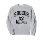 Soccer Mom Life Distressed Sweatshirt - Graphic Print Men Women