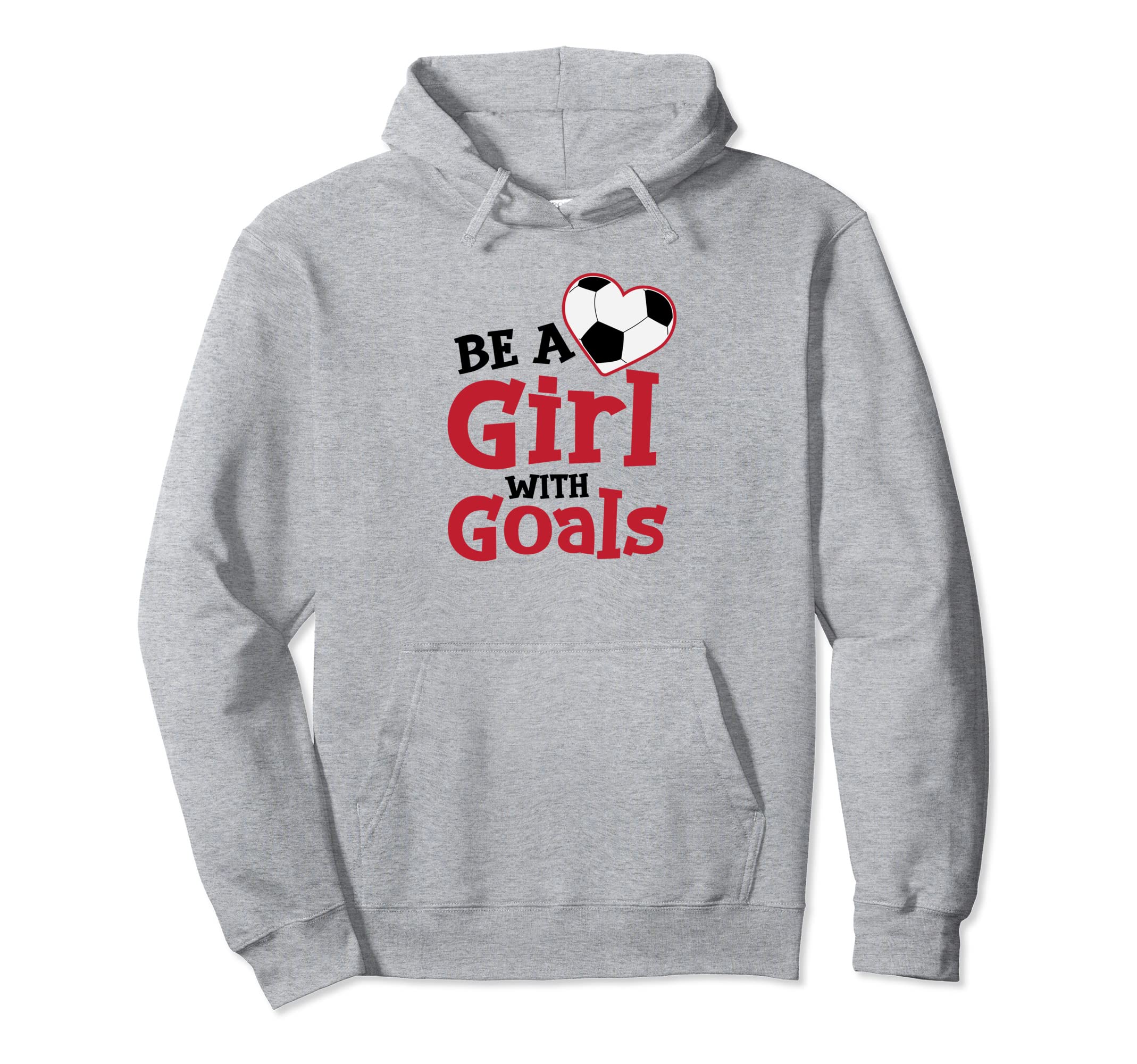 Be Heart Shaped Soccer Teenager Hoodie - Trendy Graphic for Adults