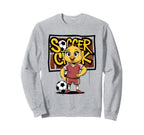 Soccer Chick Soccer Player Soccer Sweatshirt - Graphic Print for Adults