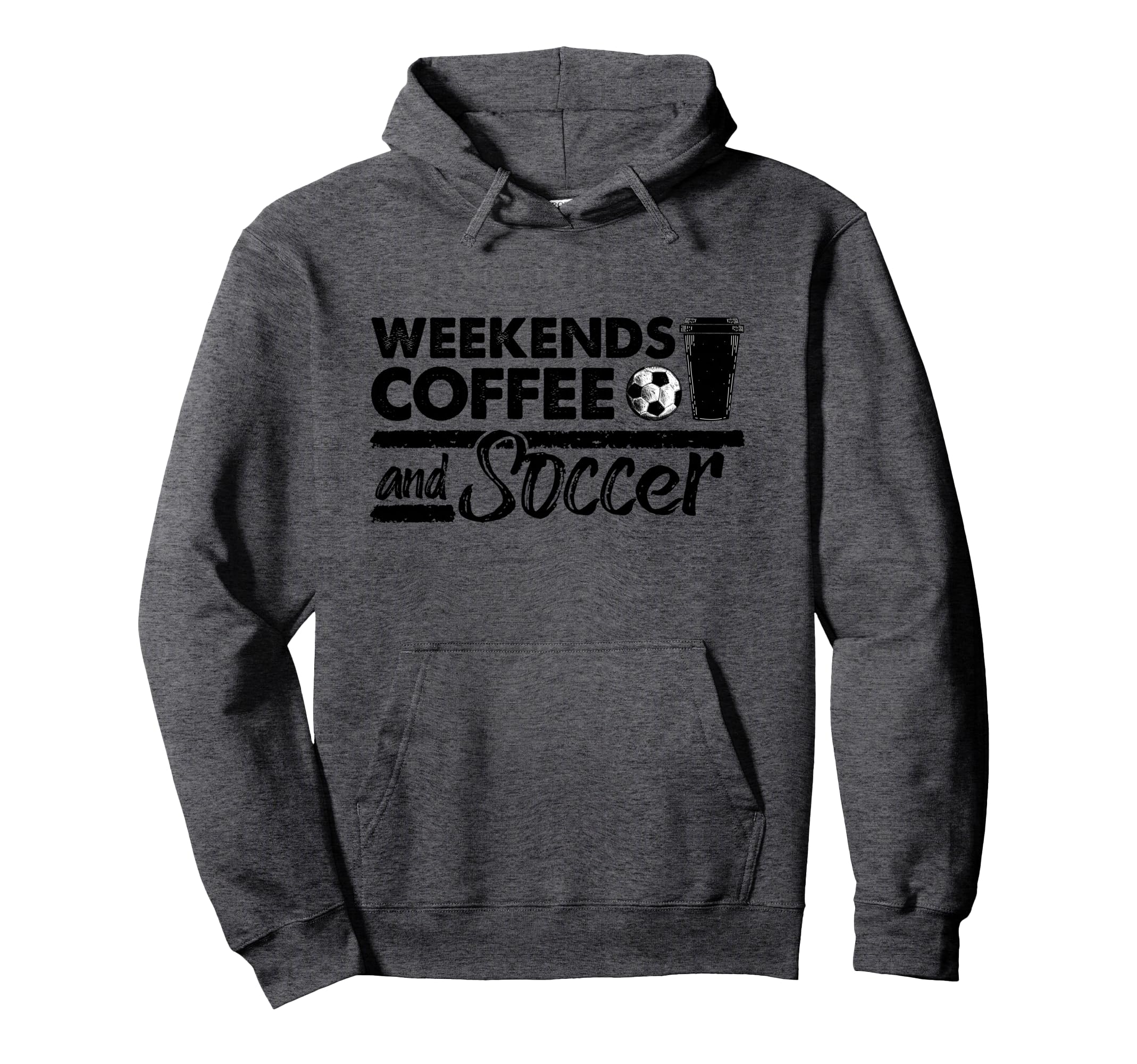 Weekends Coffee Soccer Mom Hoodie - Fun Novelty Design Unisex