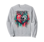 Soccer Brother Family Matching Sweatshirt - Fun Novelty Design for Adults