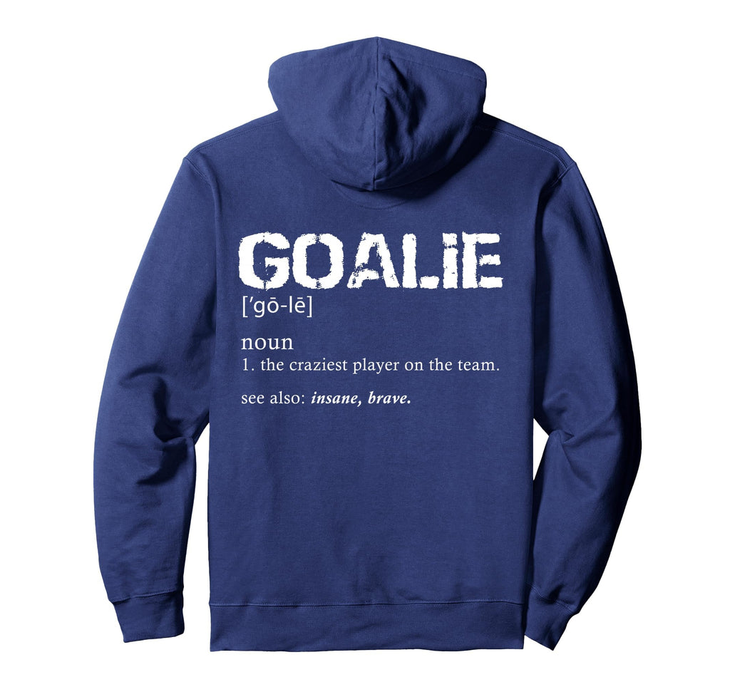 Hockey Goalie Gear Soccer Goalkeeper Hoodie - Unique Graphic for Adults