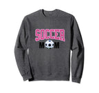 Soccer Mom Soccer Fan Family Sweatshirt - Streetwear Style for Adults
