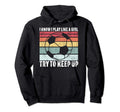 I Know I Play Like Try To Keep Up Soccer Hoodie - Novelty Apparel Unisex