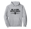 Soccer Be Goals Coach Soccer Hoodie - Casual Everyday Wear Men Women