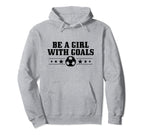Soccer Be Goals Coach Soccer Hoodie - Casual Everyday Wear Men Women