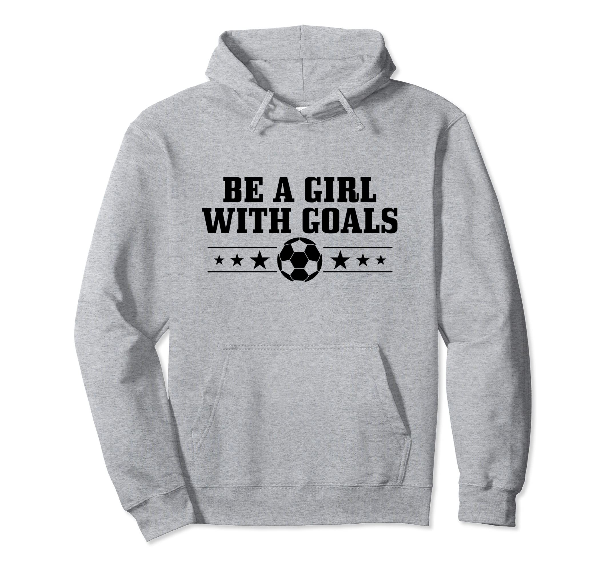 Soccer Be Goals Coach Soccer Hoodie - Casual Everyday Wear Men Women