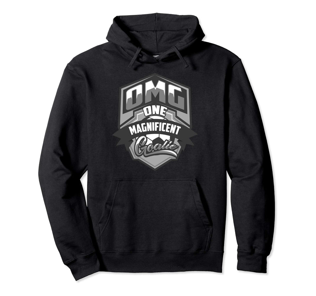 Omg One Magnificent Goalie Soccer Addict Hoodie - Trendy Graphic Unisex