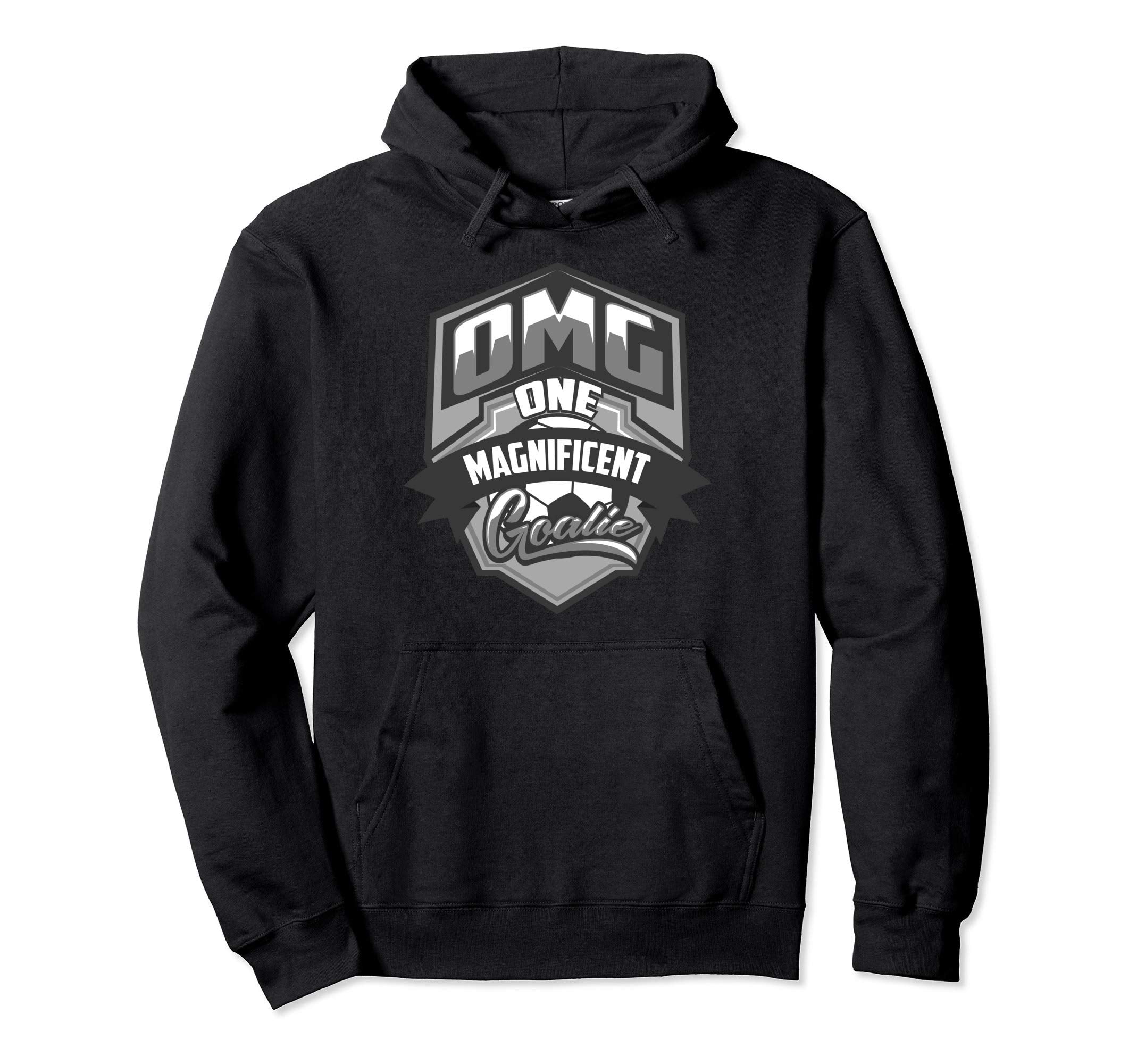 Omg One Magnificent Goalie Soccer Addict Hoodie - Trendy Graphic Unisex