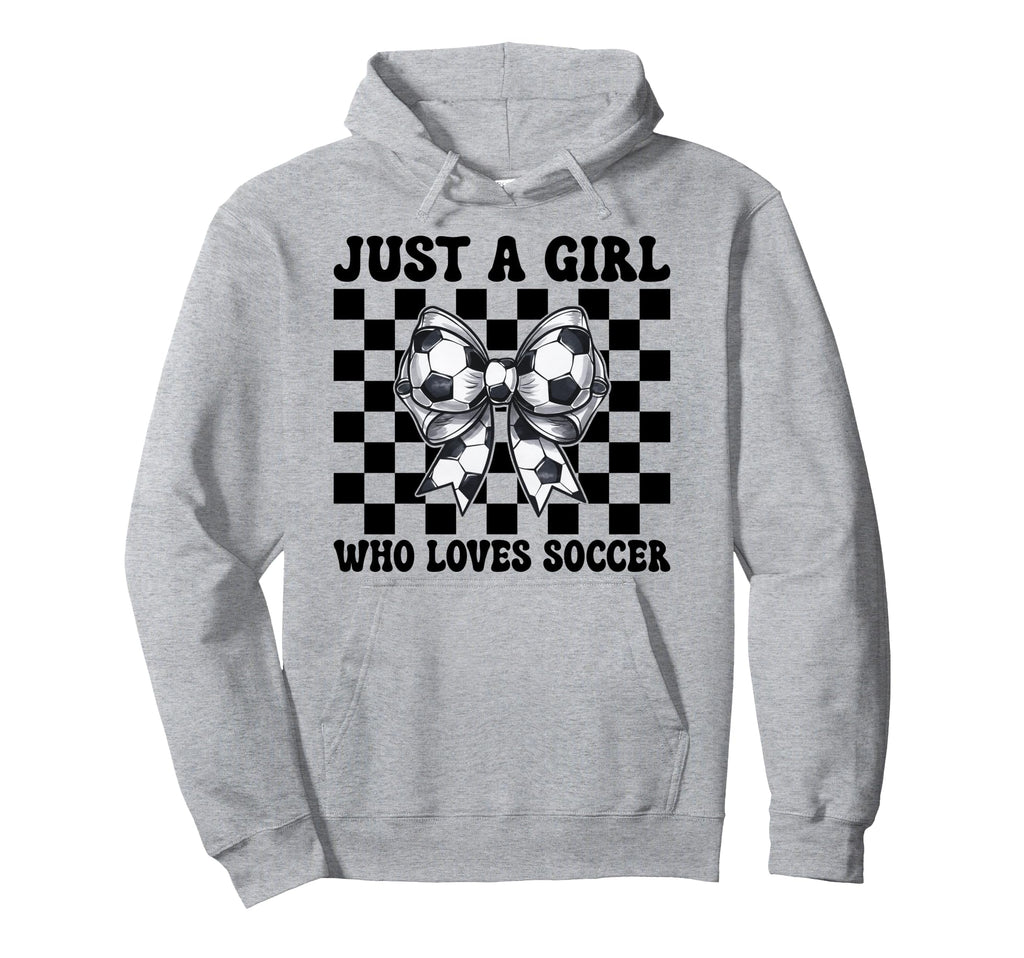 Just Who Loves Soccer Mom Coquette Hoodie - Aesthetic Graphic for Adults