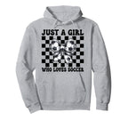 Just Who Loves Soccer Mom Coquette Hoodie - Aesthetic Graphic for Adults