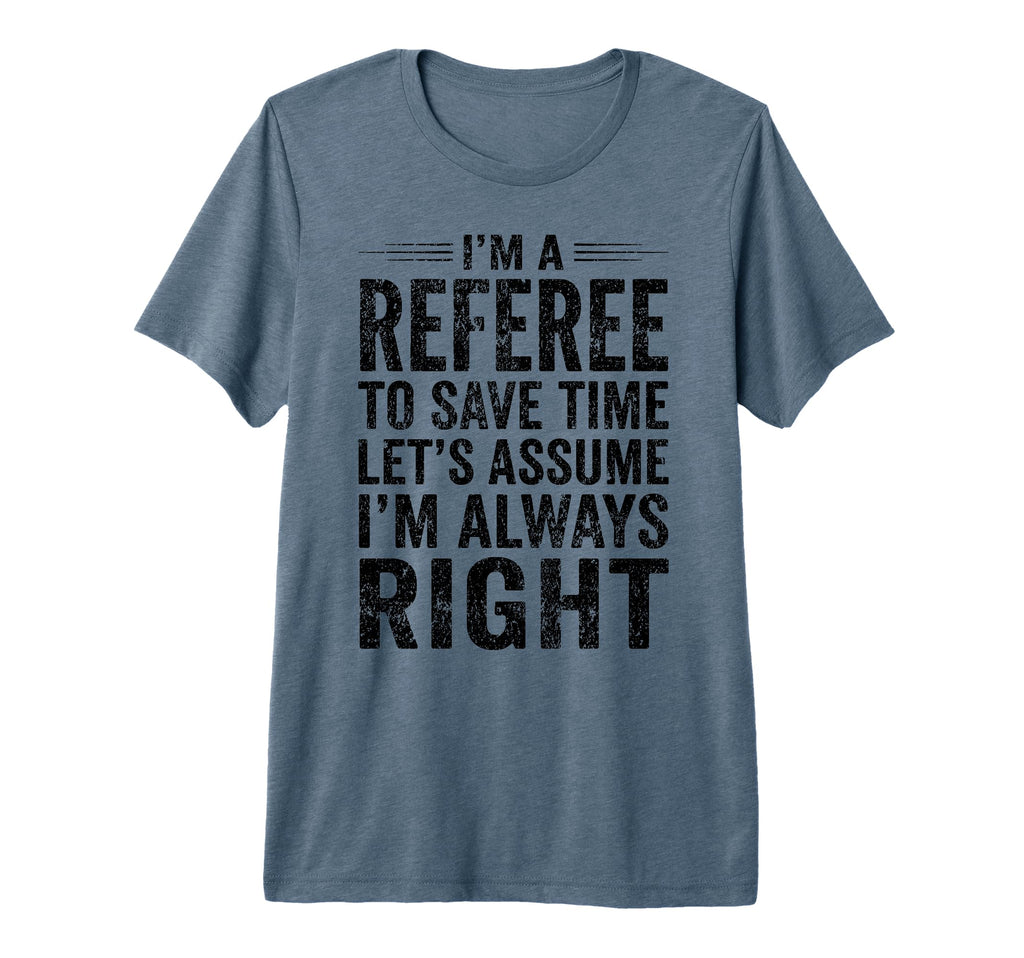 Funny Referee Soccer Football Sports T-Shirt - Custom Art Print Men Women