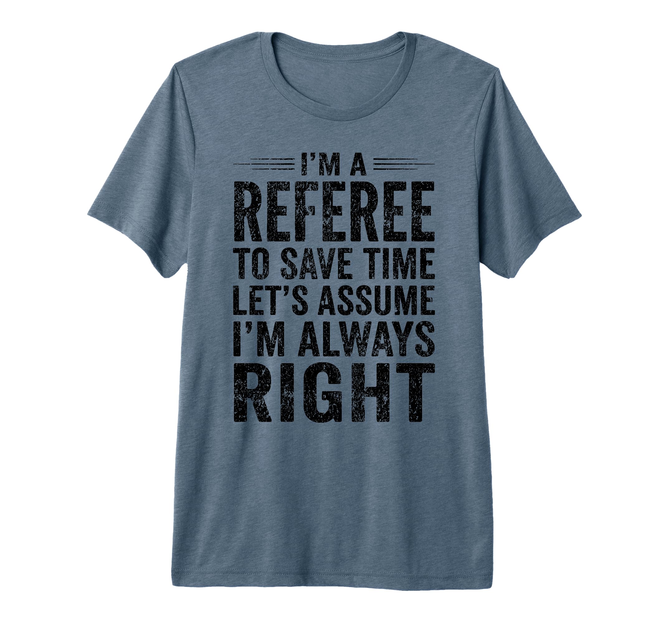Funny Referee Soccer Football Sports T-Shirt - Custom Art Print Men Women