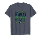 Field Sister Soccer Sibling Pride T-Shirt - Novelty Apparel for Adults