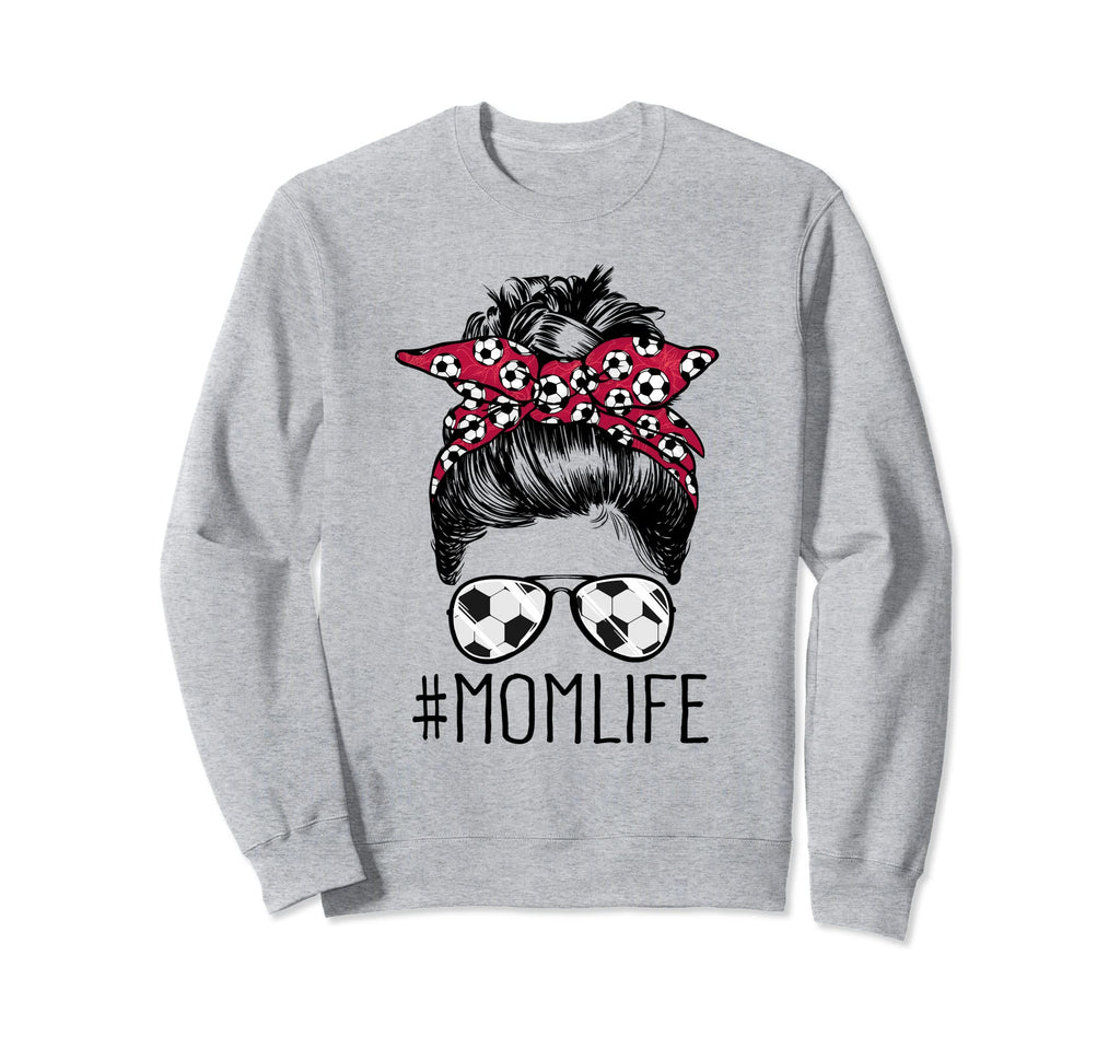 Mom Life Soccer Mom Mothers Day Sweatshirt - Aesthetic Graphic Men Women