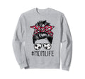 Mom Life Soccer Mom Mothers Day Sweatshirt - Aesthetic Graphic Men Women