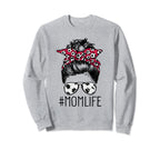 Mom Life Soccer Mom Mothers Day Sweatshirt - Aesthetic Graphic Men Women