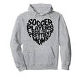 Soccer Players Have Prettiest Moms Hoodie - Aesthetic Graphic Unisex