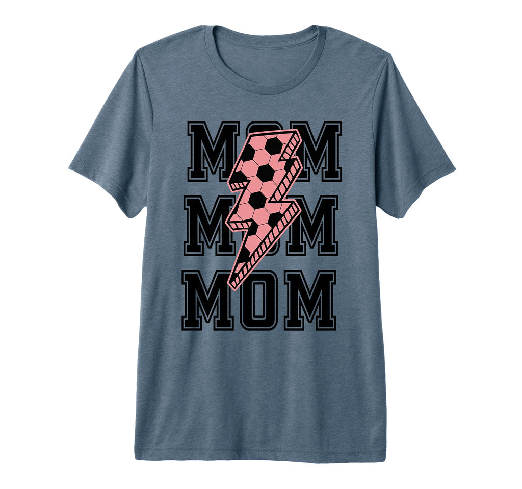 Soccer Mom Mama Mommy Soccer Mother T-Shirt - Casual Everyday Wear Unisex