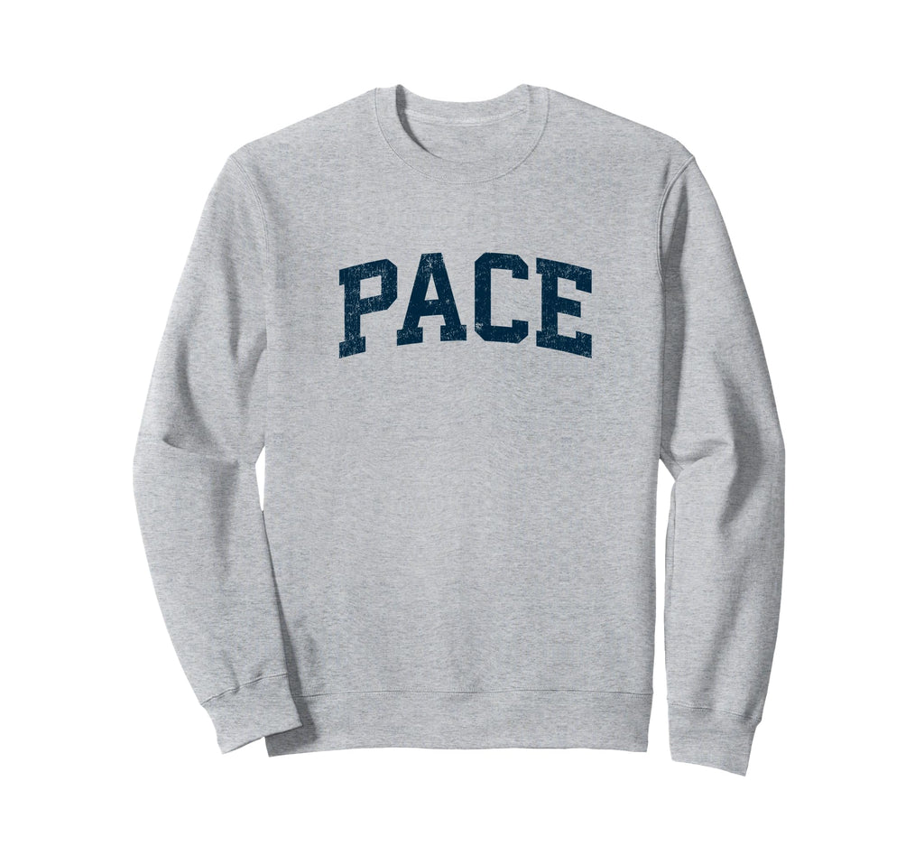 Pace Florida Fl Athletic Sports Navy Sweatshirt - Minimalist Print Unisex