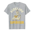 Sideline Supervisor Proud Soccer Mom T-Shirt - Custom Art Print Unisex