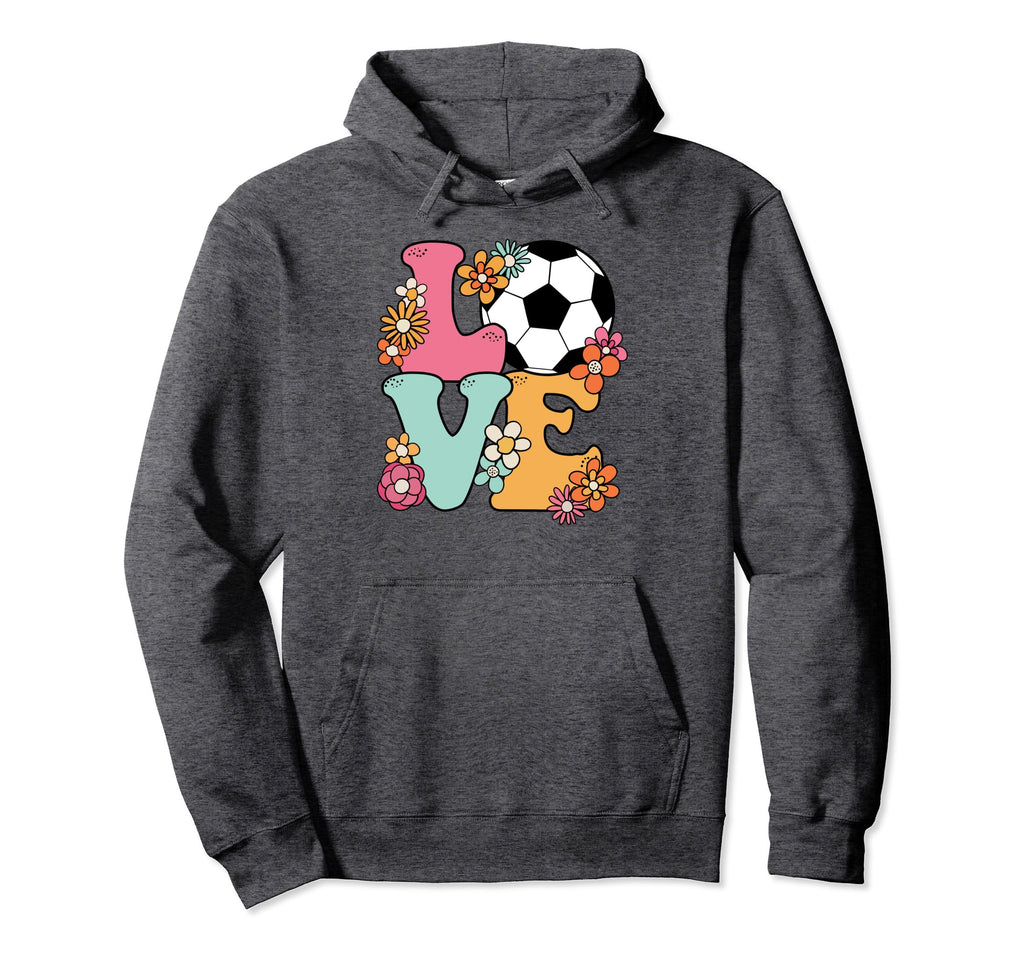 Soccer Love Soccer Lover Teens Hoodie - Minimalist Print Men Women