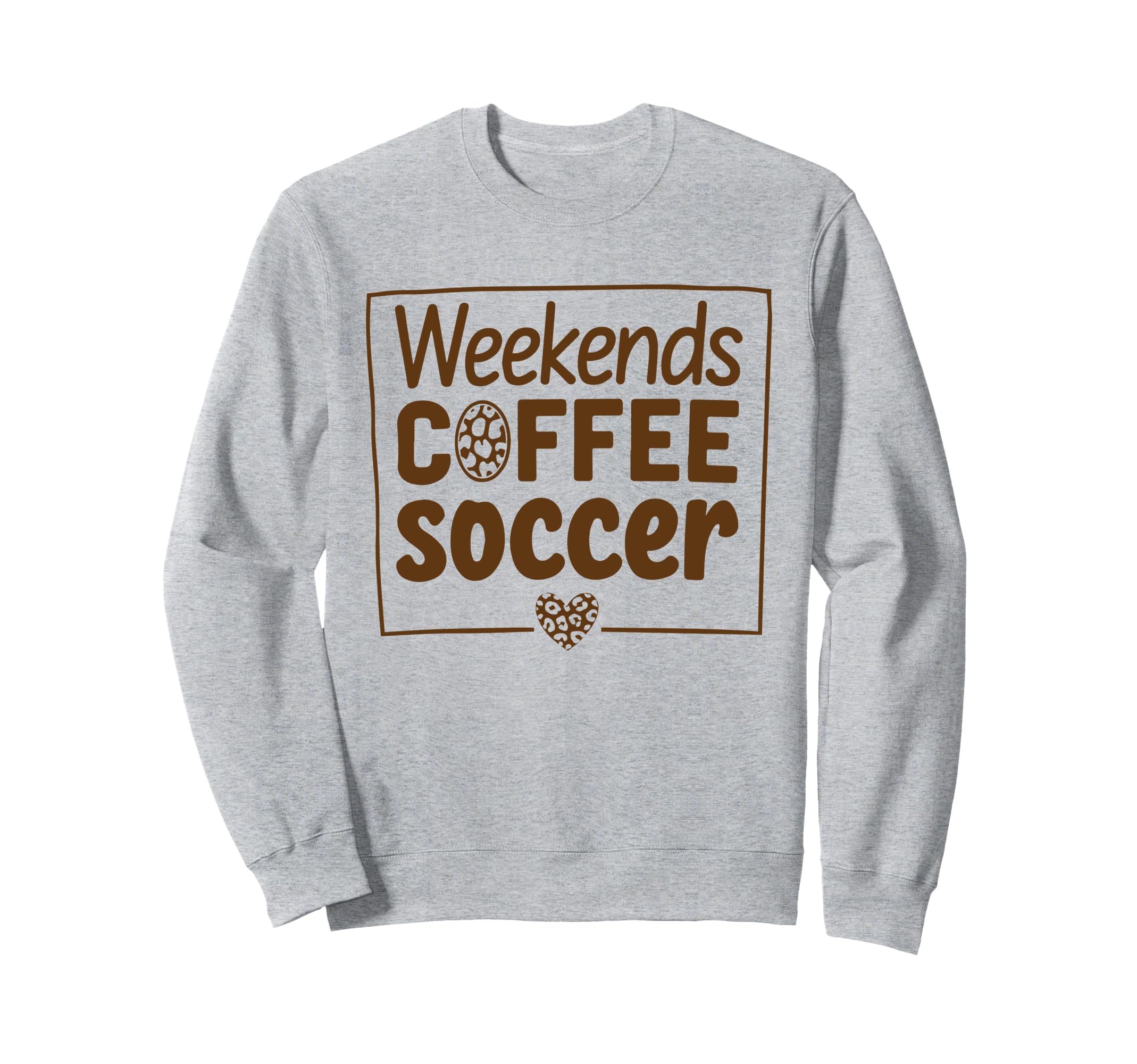 Weekends Coffee And Soccer Mom Sweatshirt - Streetwear Style for Adults