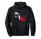 Maltese Map And Flag Distressed Malta Hoodie - Trendy Graphic Men Women