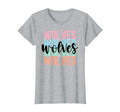 Wolves Team Mascot School Spirit Game T-Shirt - Custom Art Print Unisex