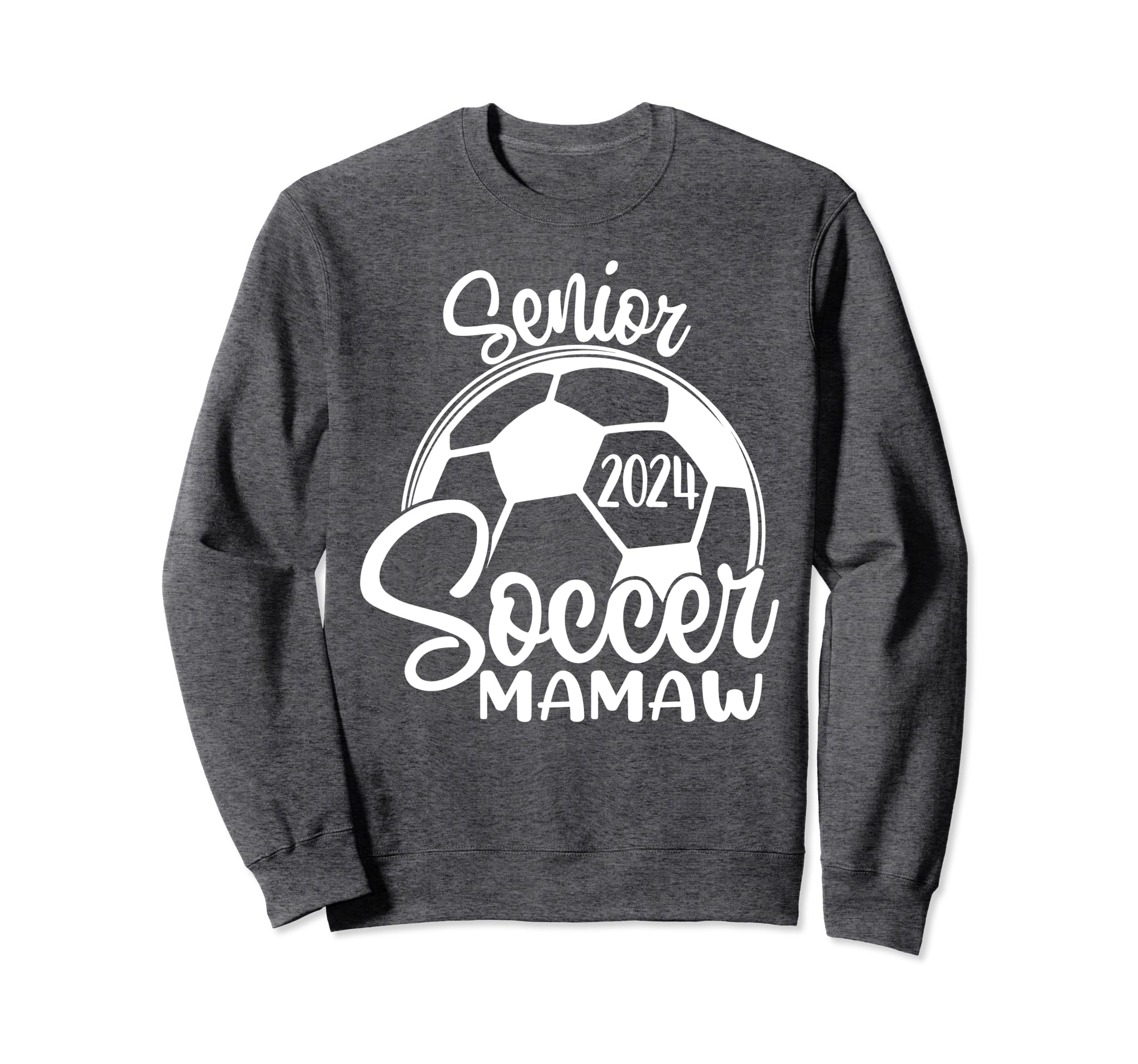 Senior Soccer Mamaw 2024 Class 2024 Sweatshirt - Unique Graphic for Adults