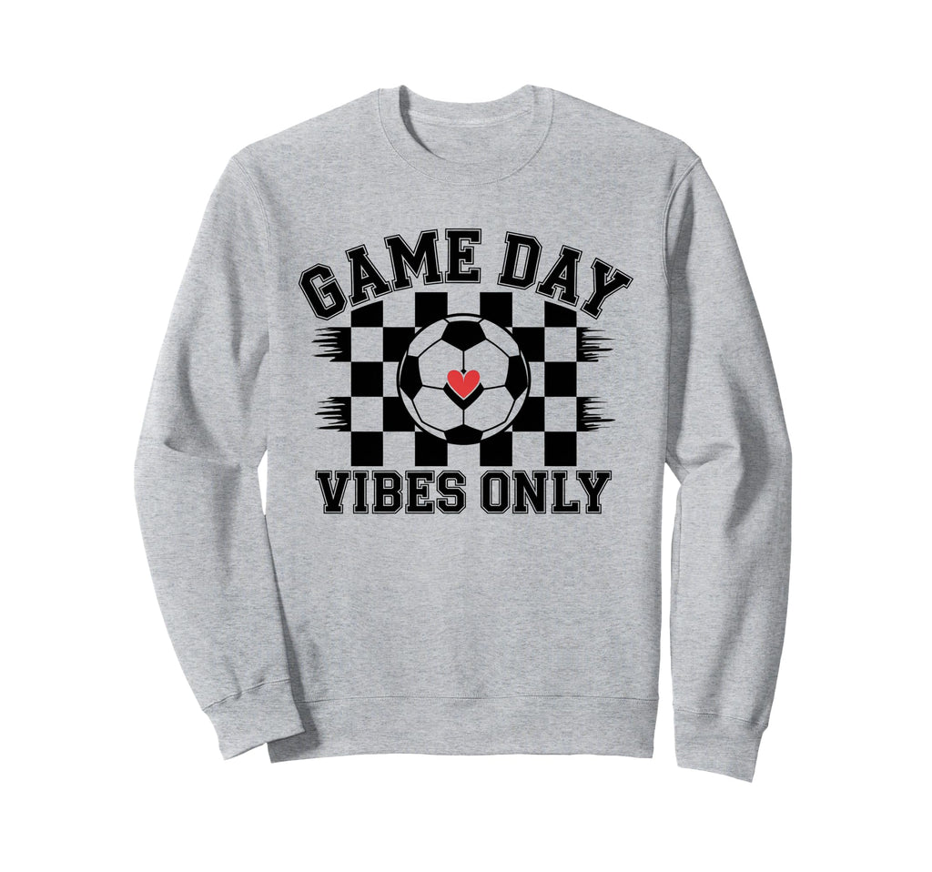 Groovy Soccer Soccer Game Day Sweatshirt - Fun Novelty Design Men Women