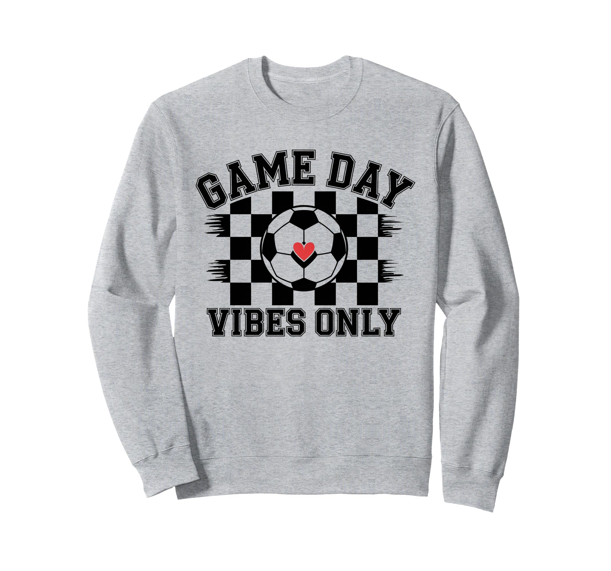 Groovy Soccer Soccer Game Day Sweatshirt - Fun Novelty Design Men Women
