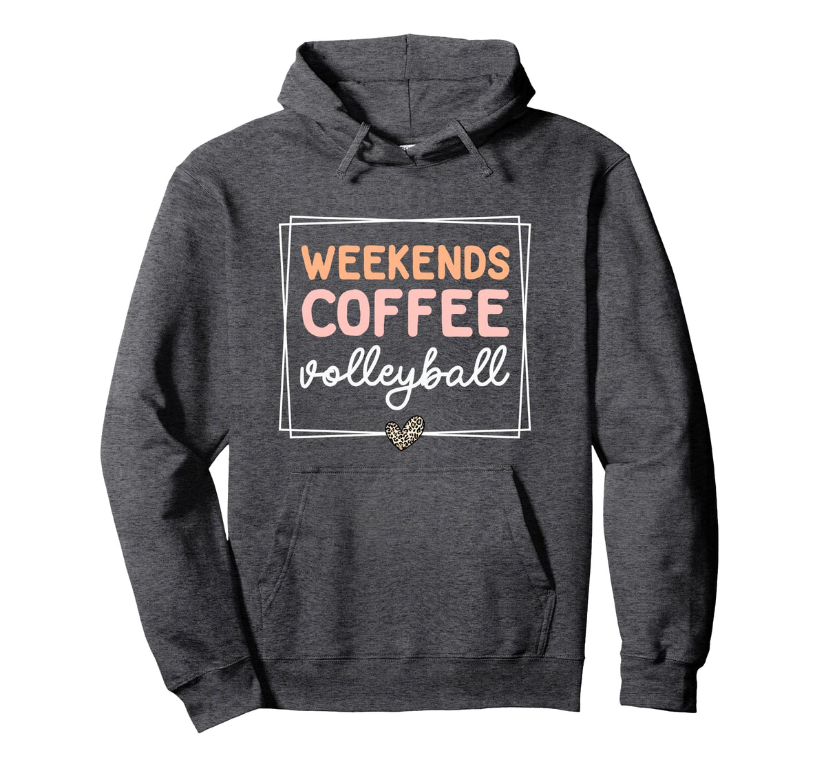 Weekends Coffee Volleyball Mom Life Hoodie - Custom Art Print Unisex
