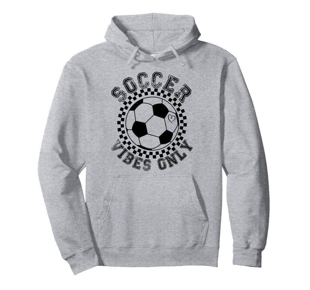 Groovy Soccer Womens Soccer Hoodie - Minimalist Print Men Women